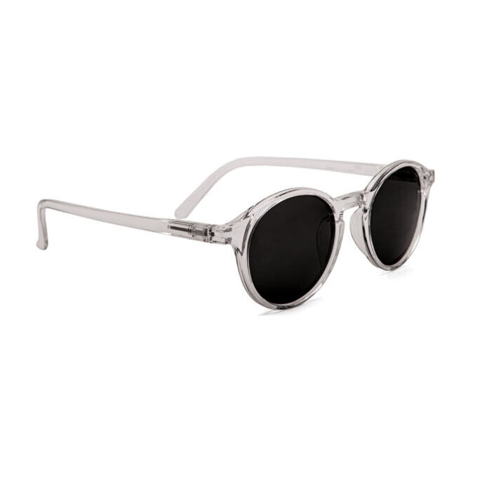 Crystal reading sunglasses – round, shiny, and stunning